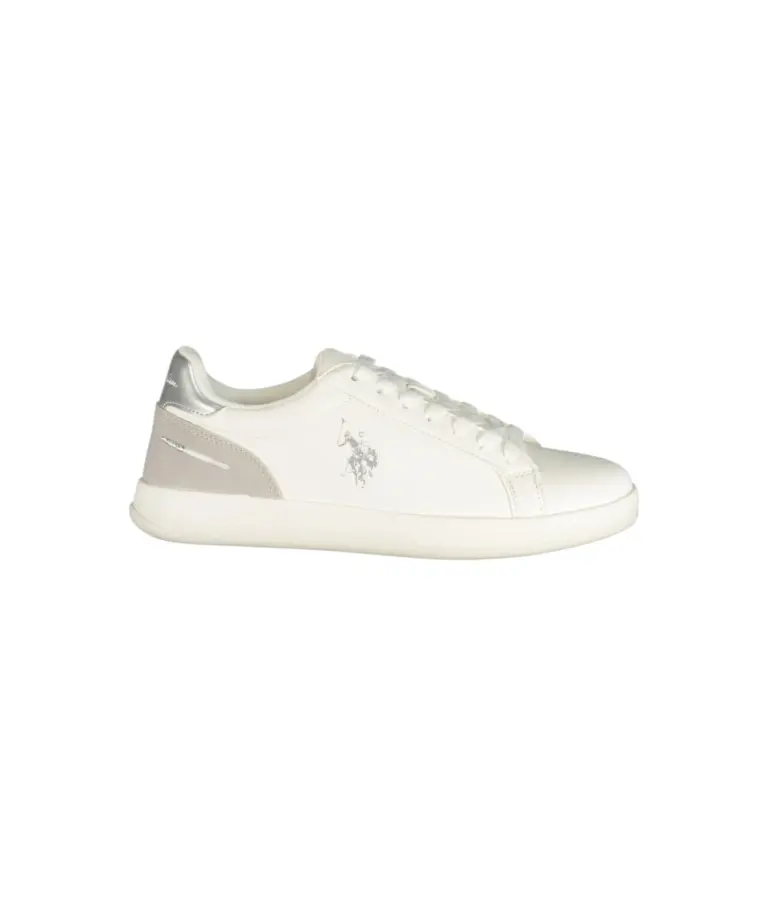 U.S. Polo Assn. - Γυναικεία Sneakers Spirit SPIRIT015WEYH1-WHISIL Λευκό