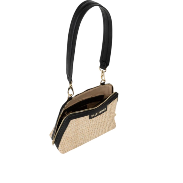 Valentino Bags - Γυναικεία Τσάντα Ώμου Demetra VBS9R942-G41 Μπεζ/μαύρο VBS9R942-G41