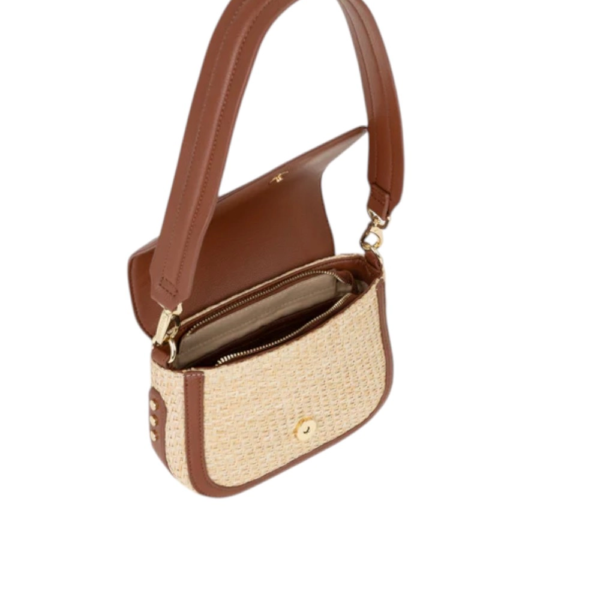 Valentino Bags - Γυναικεία Τσάντα Ώμου Demetra VBS9R909-F29 Μπεζ/Εκρού VBS9R909-F29