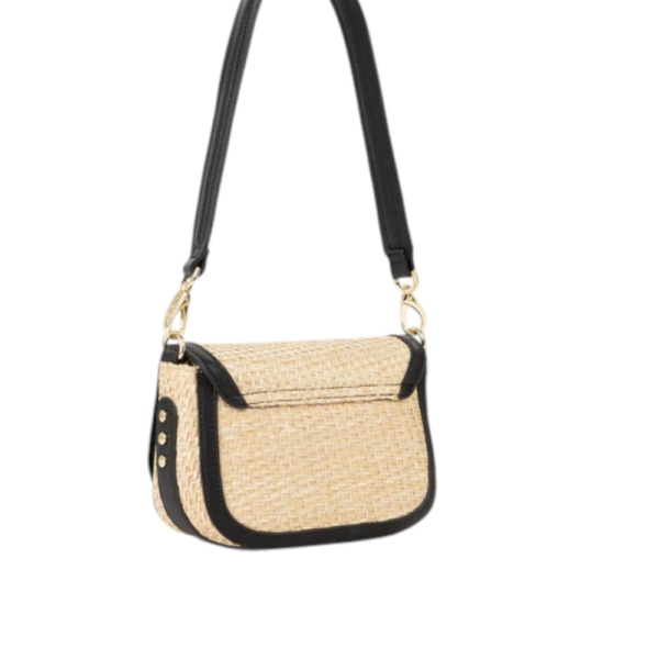 Valentino Bags - Γυναικεία Τσάντα Ώμου Demetra VBS9R909-G41 Μπεζ/Μαύρο VBS9R909-G41