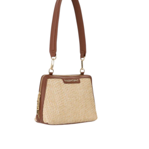 Valentino Bags - Γυναικεία Τσάντα Ώμου Demetra VBS9R942-F29 Μπεζ/Καφέ VBS9R942-F29