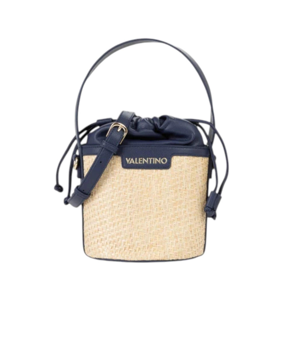 Valentino Bags - Γυναικεία Τσάντα Ώμου Bucket Demetra VBS9R934-H79 Μπεζ-Μπλε Valentino Bags - Γυναικεία Τσάντα Ώμου/Bucket Demetra VBS9R934-H79 Μπεζ/Μπλε VBS9R934-H79
