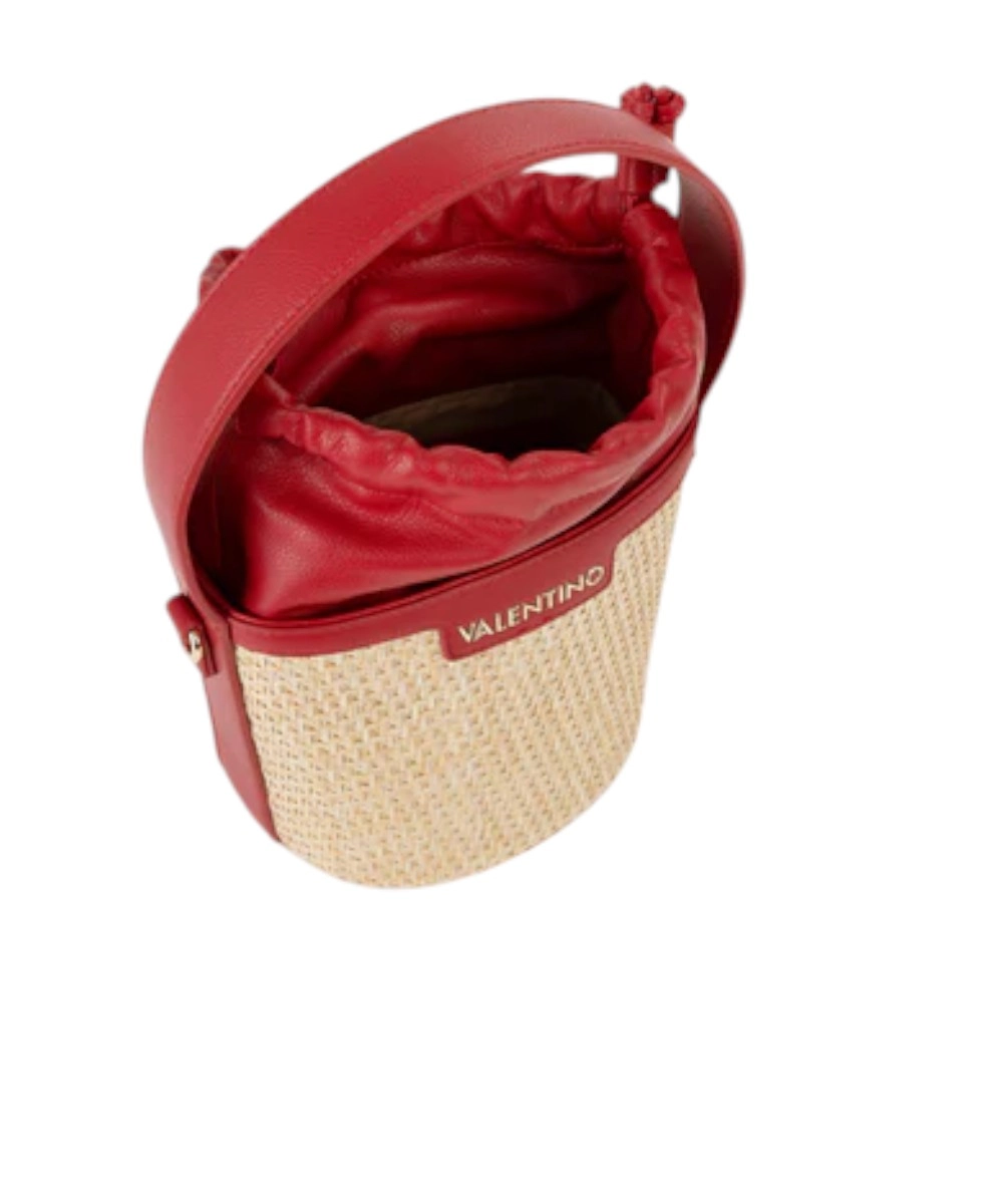 Valentino Bags – Γυναικεία Τσάντα ΏμουBucket Demetra VBS9R934-235 ΜπεζΚόκκινο (3) Valentino Bags - Γυναικεία Τσάντα Ώμου/Bucket Demetra VBS9R934-235 Μπεζ/Κόκκινο VBS9R934-235