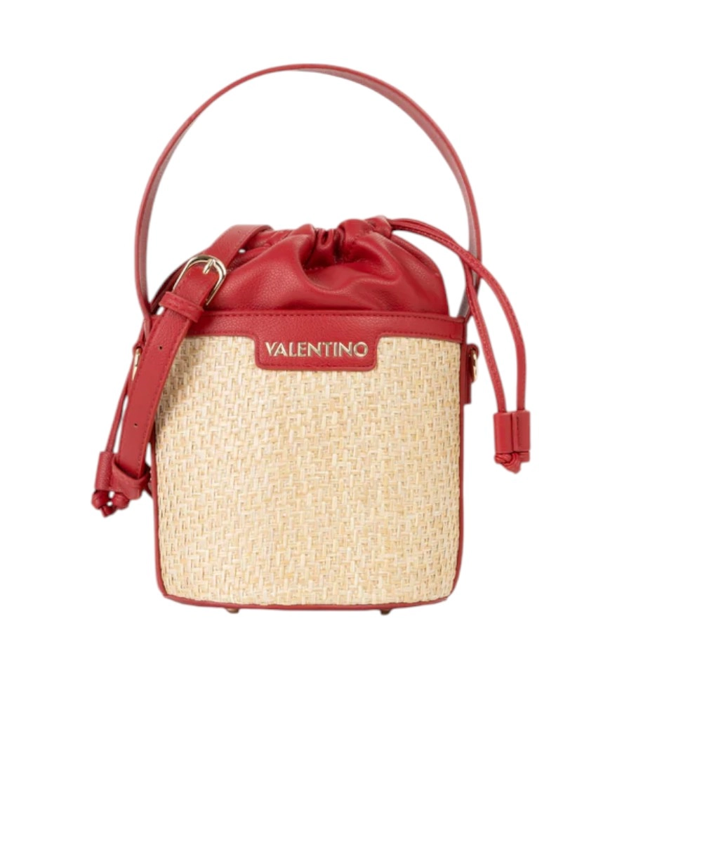 Valentino Bags - Γυναικεία Τσάντα ΏμουBucket Demetra VBS9R934-235 ΜπεζΚόκκινο (4) Valentino Bags - Γυναικεία Τσάντα Ώμου/Bucket Demetra VBS9R934-235 Μπεζ/Κόκκινο VBS9R934-235