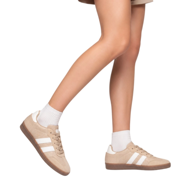 ALV by Alviero Martini Γυναικεία Sneakers Donna Casual ALVSD0258-CAMEL Κάμελ ALVSD0258-CAMEL