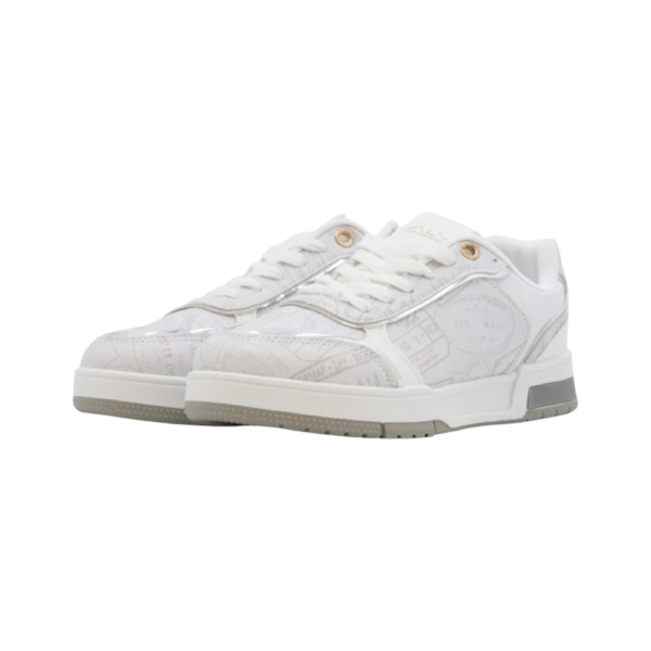 ALV by Alviero Martini Γυναικεία Sneakers Lace-Up ALVSD0240-WHITEP Λευκό ALVSD0240-WHITEP