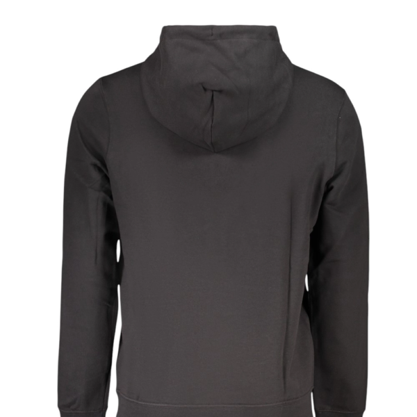 Calvin Klein - Ανδρική Μακρυμάνικη Φούτερ French Terry Woven Label Hoodie LV04RG269G-UB1 Μαύρο LV04RG269G-UB1