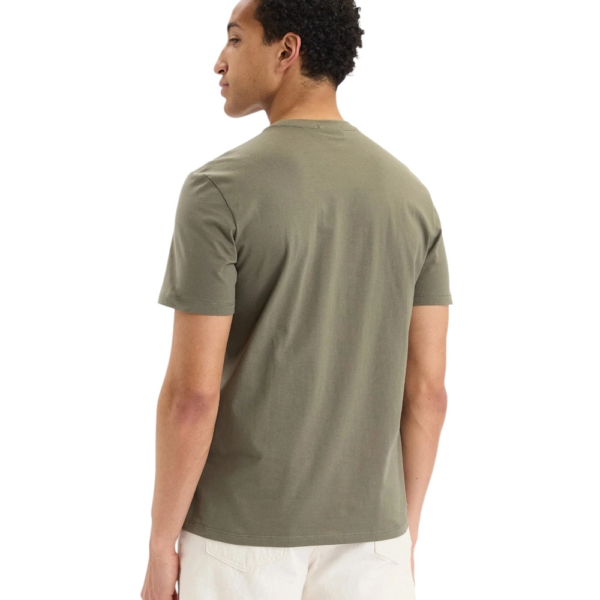 Calvin Klein - Ανδρικό T-shirt Cotton Badge Regular Fit LV04RC272G-LDY Λάδι LV04RC272G-LDY