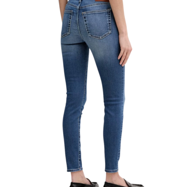 Calvin Klein - Γυναικείο Παντελόνι Jeans Mid Rise Skinny Indigo Station LV047G922G-3N9 Μπλε LV047G922G-3N9