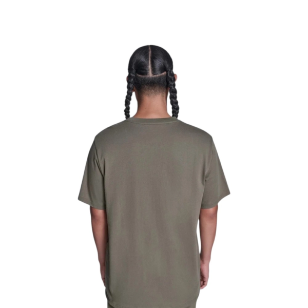 Converse - Ανδρικό T‑shirt All Star Tee CVM5T163-311 Λαδί CVM5T163-311