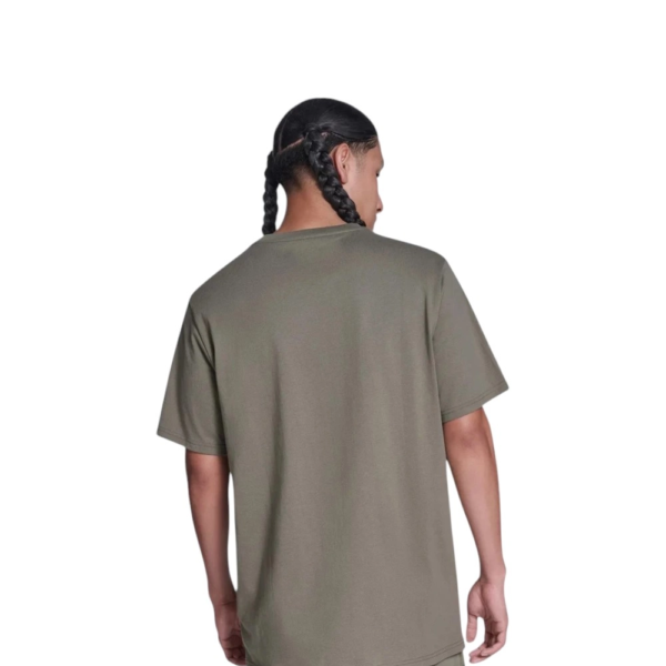 Converse - Ανδρικό T‑shirt All Star Tee CVM5T163-311 Λαδί CVM5T163-311