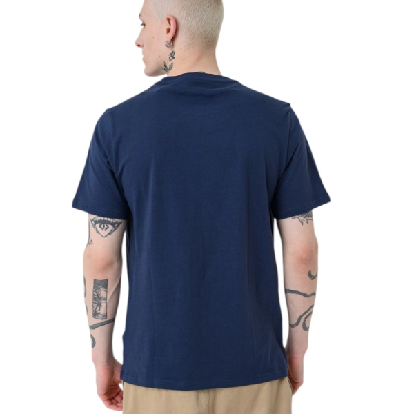 Converse - Ανδρικό T‑shirt All Star Tee CVM5T163-410 Μπλε CVM5T163-410
