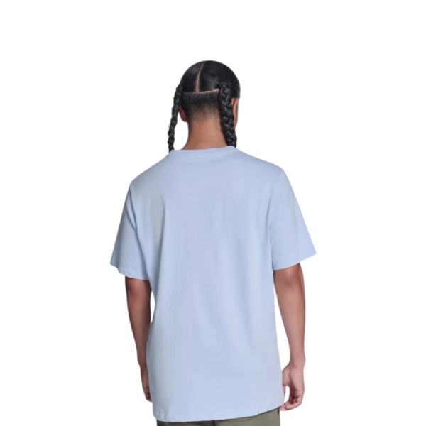 Converse - Ανδρικό T‑shirt All Star Tee CVM5T163-415 Γαλάζιο CVM5T163-415