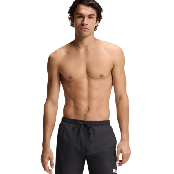 Hugo Boss - Ανδρικό μαγιό Starfish 50514429-001 Μαύρο 50514429-001