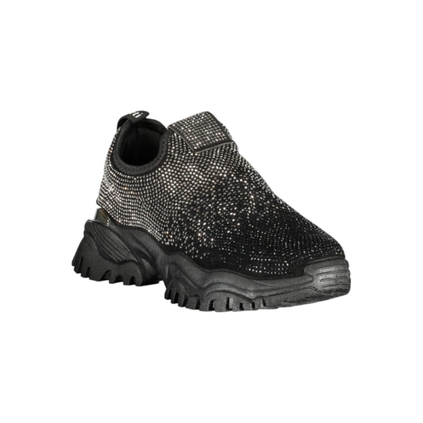 Laura Biagiotti – Γυναικεία Sneakers Slip-on 9653-BLACK Μαύρο 9653-BLACK