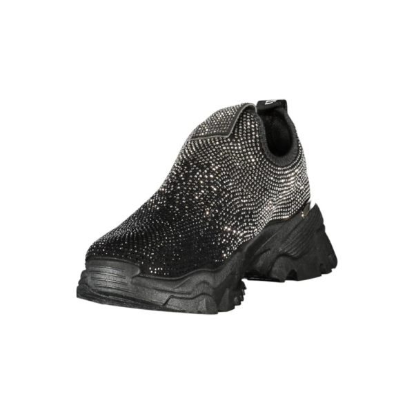 Laura Biagiotti – Γυναικεία Sneakers Slip-on 9653-BLACK Μαύρο 9653-BLACK