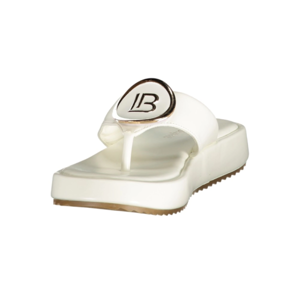 Laura Biagiotti – Γυναικείες Σαγιονάρες 9758-WHITEC Λευκό 9758-WHITEC