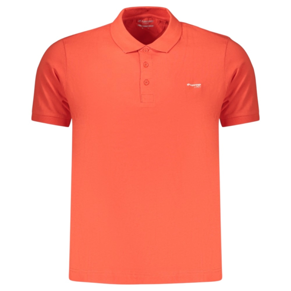 Lotto - Ανδρικό Κοντομάνικο Αθλητικό T-Shirt Polo Athletic Casual LO61520M-1549 Κόκκινο LO61520M-1549