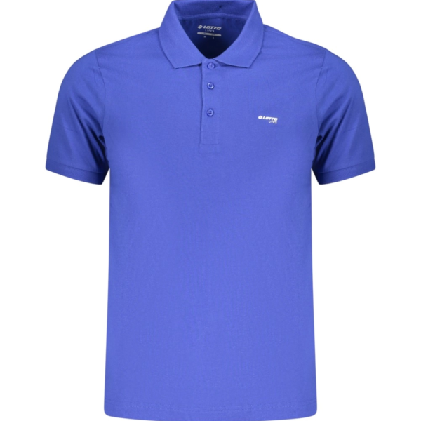 Lotto - Ανδρικό Κοντομάνικο Αθλητικό T-Shirt Polo Athletic Casual LO61520M-3964 Μπλε LO61520M-3964