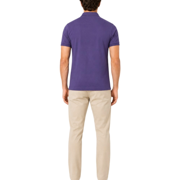 Lotto - Ανδρικό Κοντομάνικο Αθλητικό T-Shirt Polo Athletic Casual LO61520M-4010 Μπλε Σκούρο LO61520M-4010