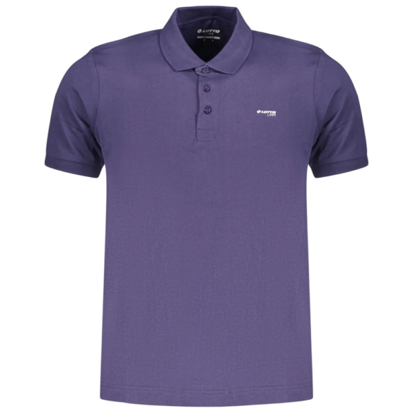 Lotto - Ανδρικό Κοντομάνικο Αθλητικό T-Shirt Polo Athletic Casual LO61520M-4010 Μπλε Σκούρο LO61520M-4010