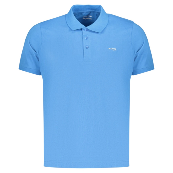 Lotto - Ανδρικό Κοντομάνικο Αθλητικό T-Shirt Polo Athletic Casual LO61520M-4139 Γαλάζιο LO61520M-4139