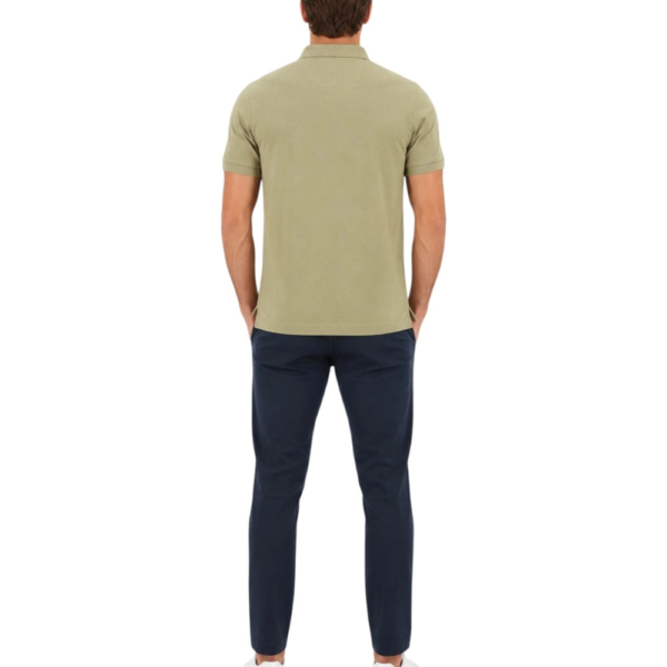 Lotto - Ανδρικό Κοντομάνικο Αθλητικό T-Shirt Polo Athletic Casual LO61520M-9051 Λαδί LO61520M-9051