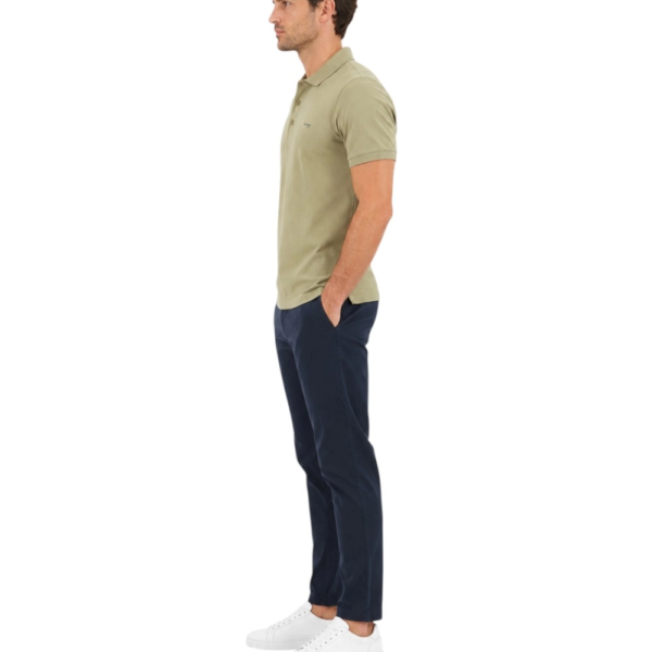 Lotto - Ανδρικό Κοντομάνικο Αθλητικό T-Shirt Polo Athletic Casual LO61520M-9051 Λαδί LO61520M-9051