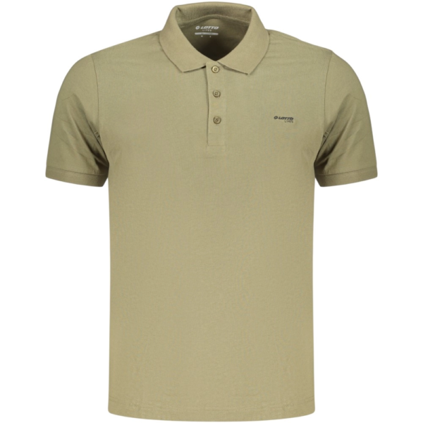 Lotto - Ανδρικό Κοντομάνικο Αθλητικό T-Shirt Polo Athletic Casual LO61520M-9051 Λαδί LO61520M-9051