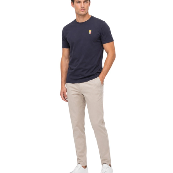 Marina Militaire - Ανδρικό Κοντομάνικο Μπλουζάκι T-Shirt MYT189C-0004 Μπλε Σκούρο MYT189C-0004