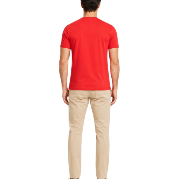 Marina Militaire - Ανδρικό Κοντομάνικο Μπλουζάκι T-Shirt MYT189C-0006 Κόκκινο MYT189C-0006