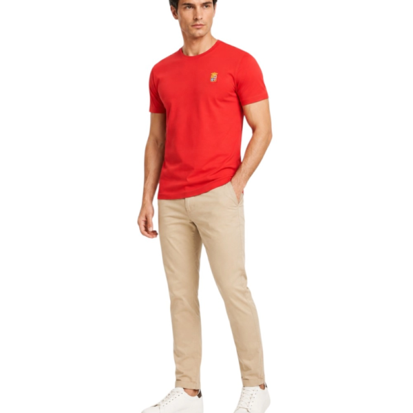 Marina Militaire - Ανδρικό Κοντομάνικο Μπλουζάκι T-Shirt MYT189C-0006 Κόκκινο MYT189C-0006