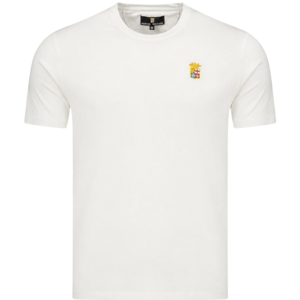 Marina Militaire - Ανδρικό Κοντομάνικο Μπλουζάκι T-Shirt MYT189C-0010 Λευκό MYT189C-0010