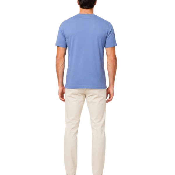 Marina Militaire - Ανδρικό Κοντομάνικο Μπλουζάκι T-Shirt MYT189C-0049 Μπλε Ραφ MYT189C-0049