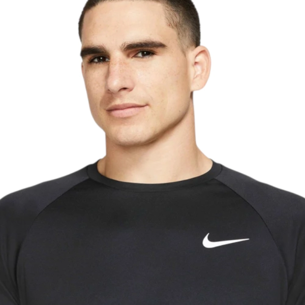 Nike - Ανδρικό T-shirt Hydroguard Essential Standard Fit NESSA586-001 Μαύρο NESSA586-001