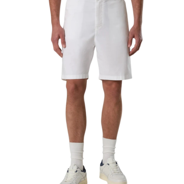 North Sails - Ανδρική Βερμούδα Freedom chino 673409-000-0101 Λευκό 673409-000-0101