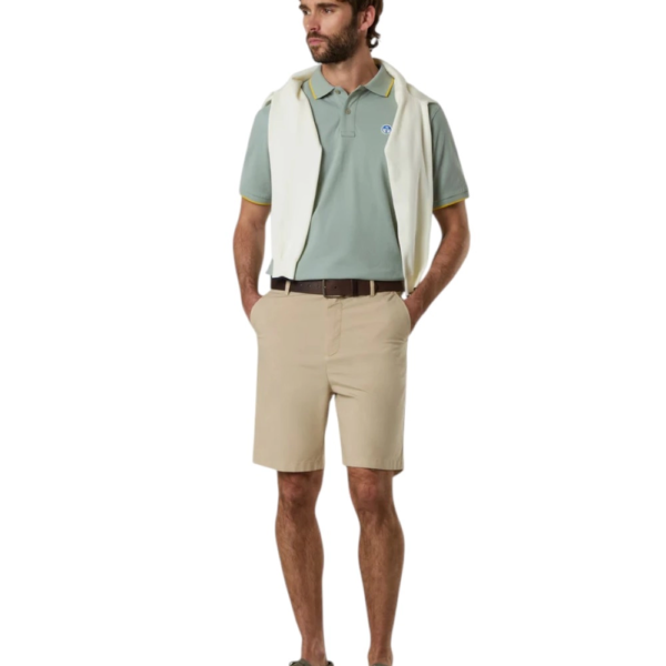 North Sails - Ανδρική Βερμούδα Freedom chino 673409-000-0124 Μπεζ 673409-000-0124