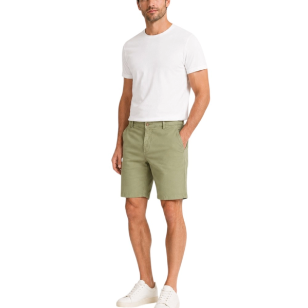 North Sails - Ανδρική Βερμούδα Freedom chino 673409-000-0421 Πράσινο 673409-000-0421