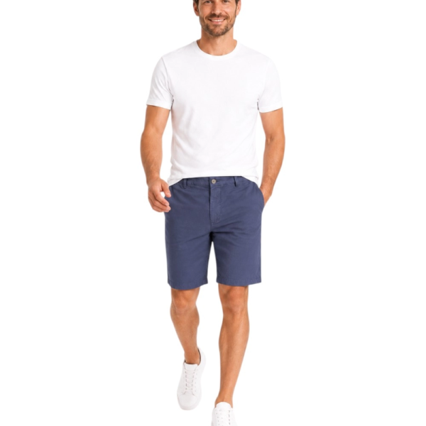 North Sails - Ανδρική Βερμούδα Freedom chino 673409-000-0802 Μπλε Ναυτικό 673409-000-0802