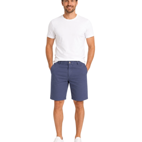 North Sails - Ανδρική Βερμούδα Freedom chino 673409-000-0802 Μπλε Ναυτικό