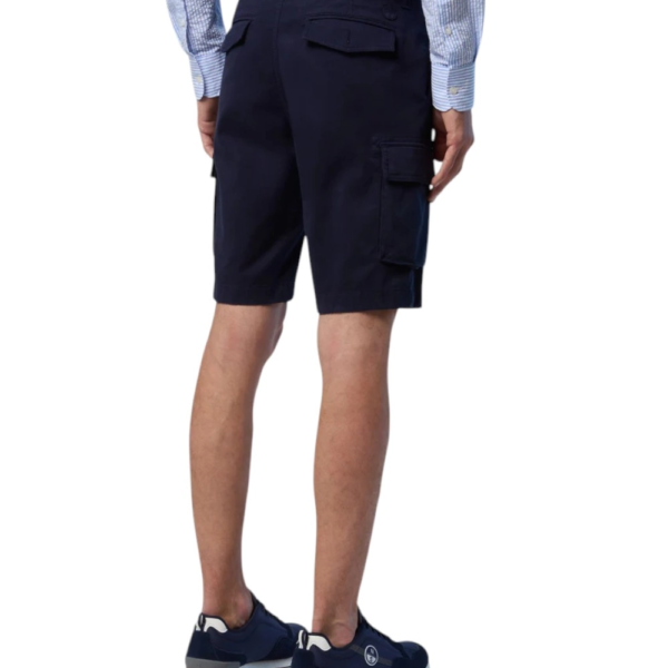 North Sails - Ανδρική Βερμούδα Short America 673417-000-0802 Μπλε Ναυτικό 673417-000-0802