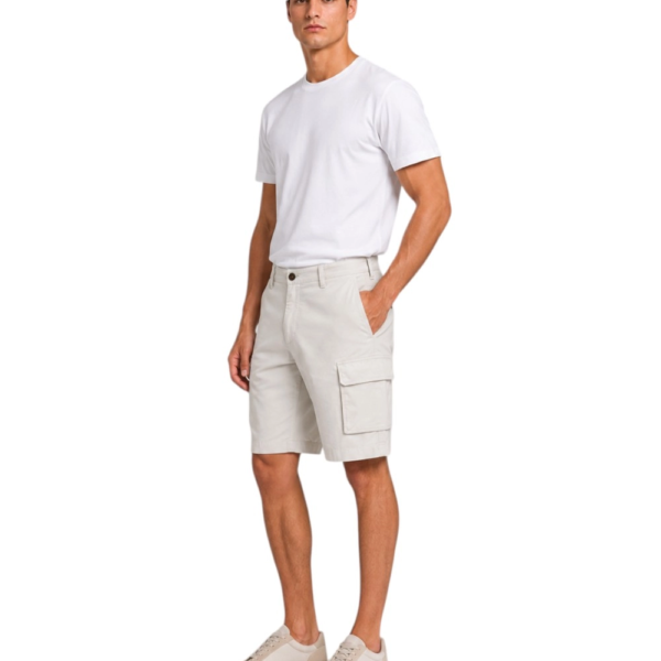 North Sails - Ανδρική Βερμούδα Short America 673417-000-0906 Γκρι Ανοιχτό 673417-000-0906