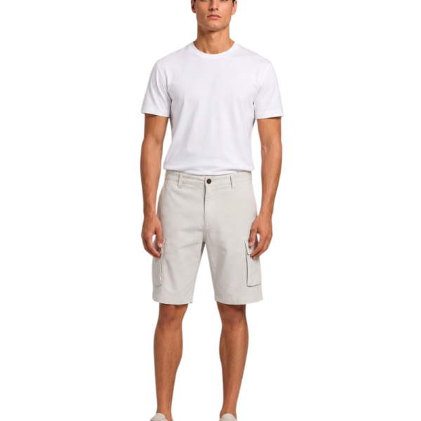 North Sails - Ανδρική Βερμούδα Short America 673417-000-0906 Γκρι Ανοιχτό 673417-000-0906