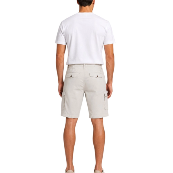 North Sails - Ανδρική Βερμούδα Short America 673417-000-0906 Γκρι Ανοιχτό 673417-000-0906
