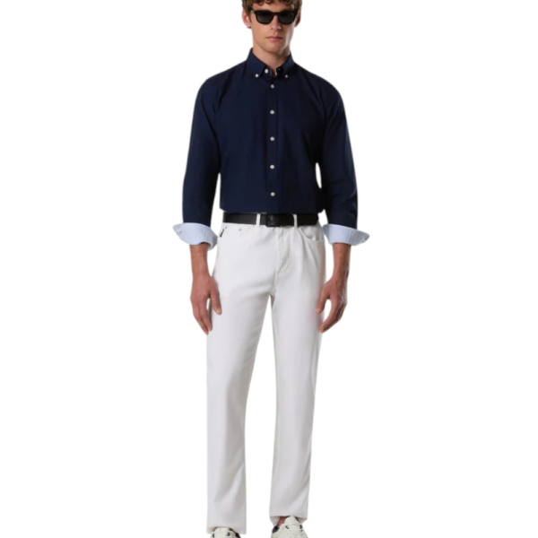 North Sails - Ανδρικό Πουκάμισο 664432-000-0802 Μπλε Ναυτικό 664432-000-0802
