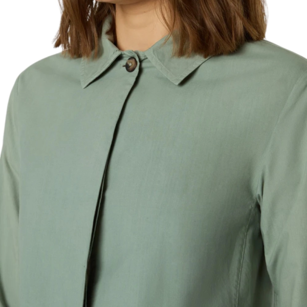 North Sails- Γυναικεία Καμπαρντίνα Peachskin Trench Jacket 000061-000-0428 Πράσινο 000061-000-0428