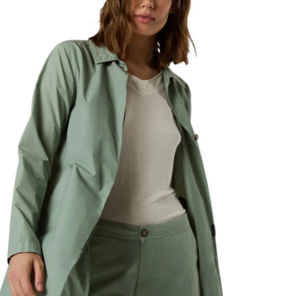 North Sails- Γυναικεία Καμπαρντίνα Peachskin Trench Jacket 000061-000-0428 Πράσινο 000061-000-0428