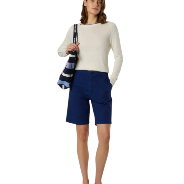 North Sails- Γυναικεία Μπλούζα Πουλόβερ Viscose 095535-000-0105 Λευκό 095535-000-0105