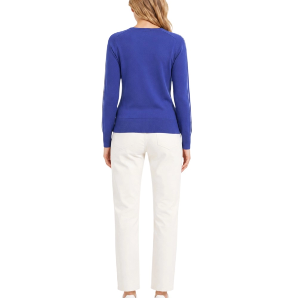 North Sails- Γυναικεία Μπλούζα Πουλόβερ Viscose Cotton 095536-000-0805 Μπλε Ναυτικό 095536-000-0805