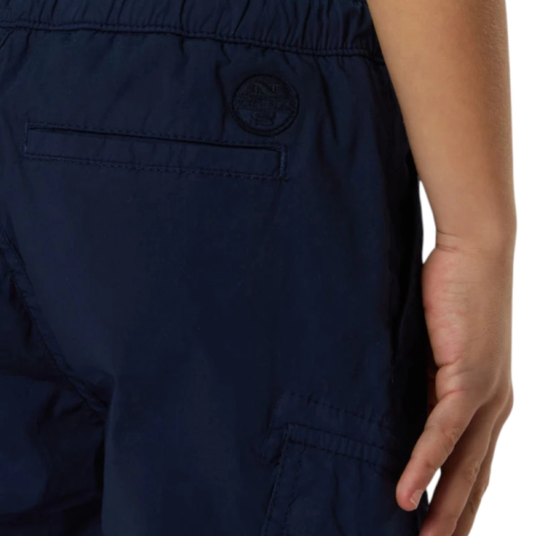 North Sails - Παιδική Βερμούδα Cargo 775266-000-0802 Μπλε Ναυτικό 775266-000-0802